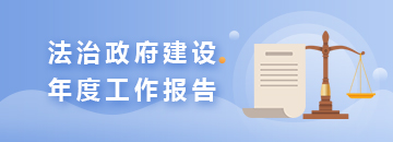 法治政府建设年度工作报告