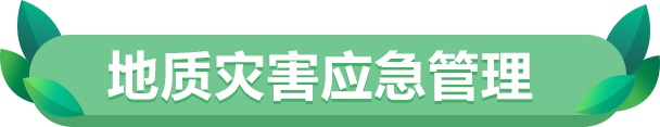 地质灾害应急管理