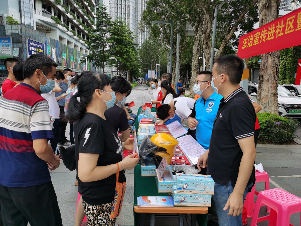 深圳盐田:法治宣传进社区暨禁毒宣传活动