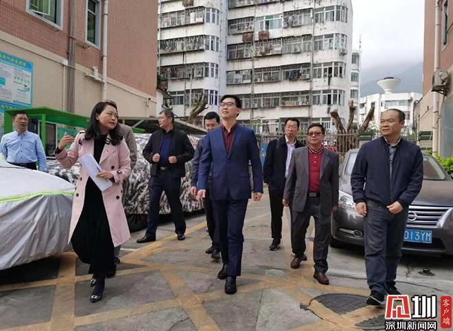 省宣教中心调研盐田区创建健康促进区工作”